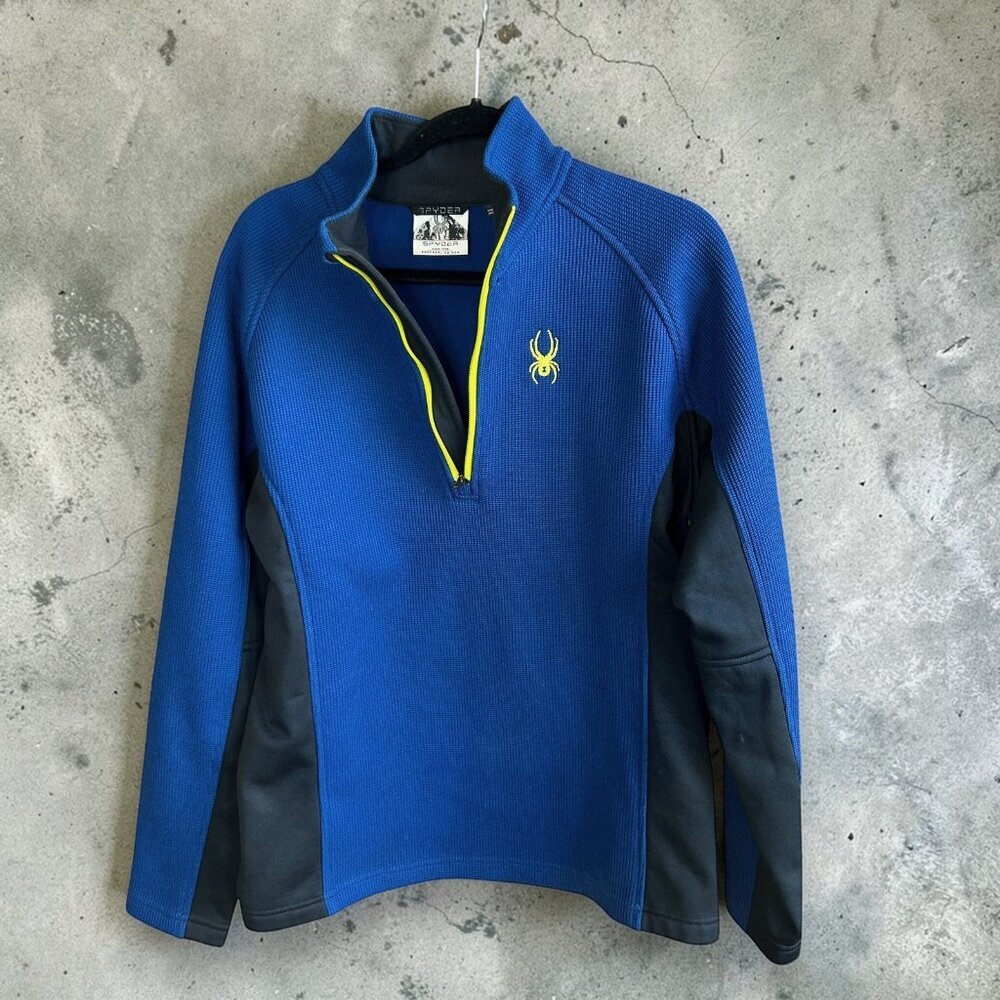 Spyder Men's Outbound Mountain Sports 1/2 Zip Mid Weight Core Active Sweater